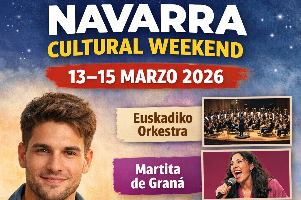 Navarra Cultural Weekend (13-15 mar 2026)