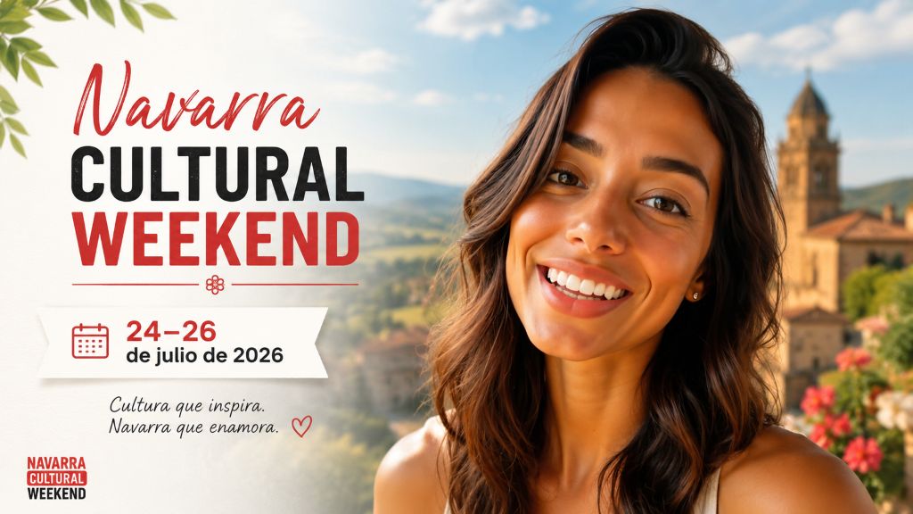 Navarra Cultural Weekend (24–26 julio 2026)