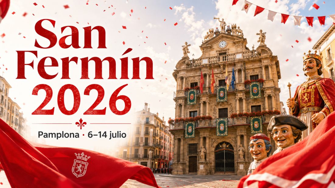 San Fermín 2026, Pamplona · 6–14 julio